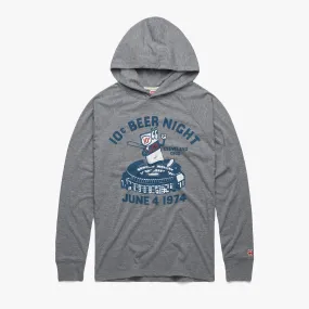 10 Cent Beer Night Cleveland Ohio Lightweight Hoodie