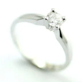 18ct Gold or White Gold Certificated Diamond Engagement Ring - 0.25 - 0.40ct-3603RB