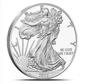 999 Silver 2015 Liberty ASE $1 Coin (1 oz.)