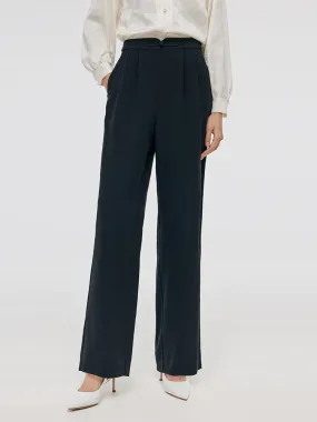 Acetate New Chinese-Style Full Length Women Pants