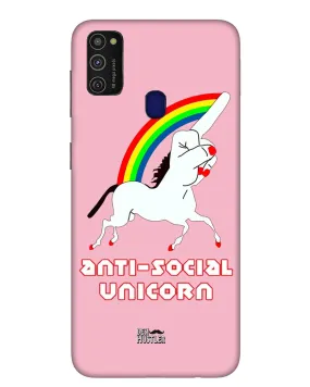 ANTI-SOCIAL UNICORN  |  samsung m 21 Phone Case