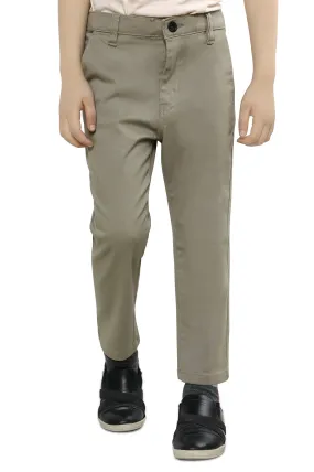 Beige Slim Fit Chino Trouser