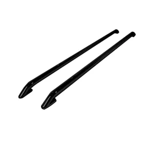 Black OE Style SUS201 Roof Rails for the Volkswagen Transporter T5 LWB