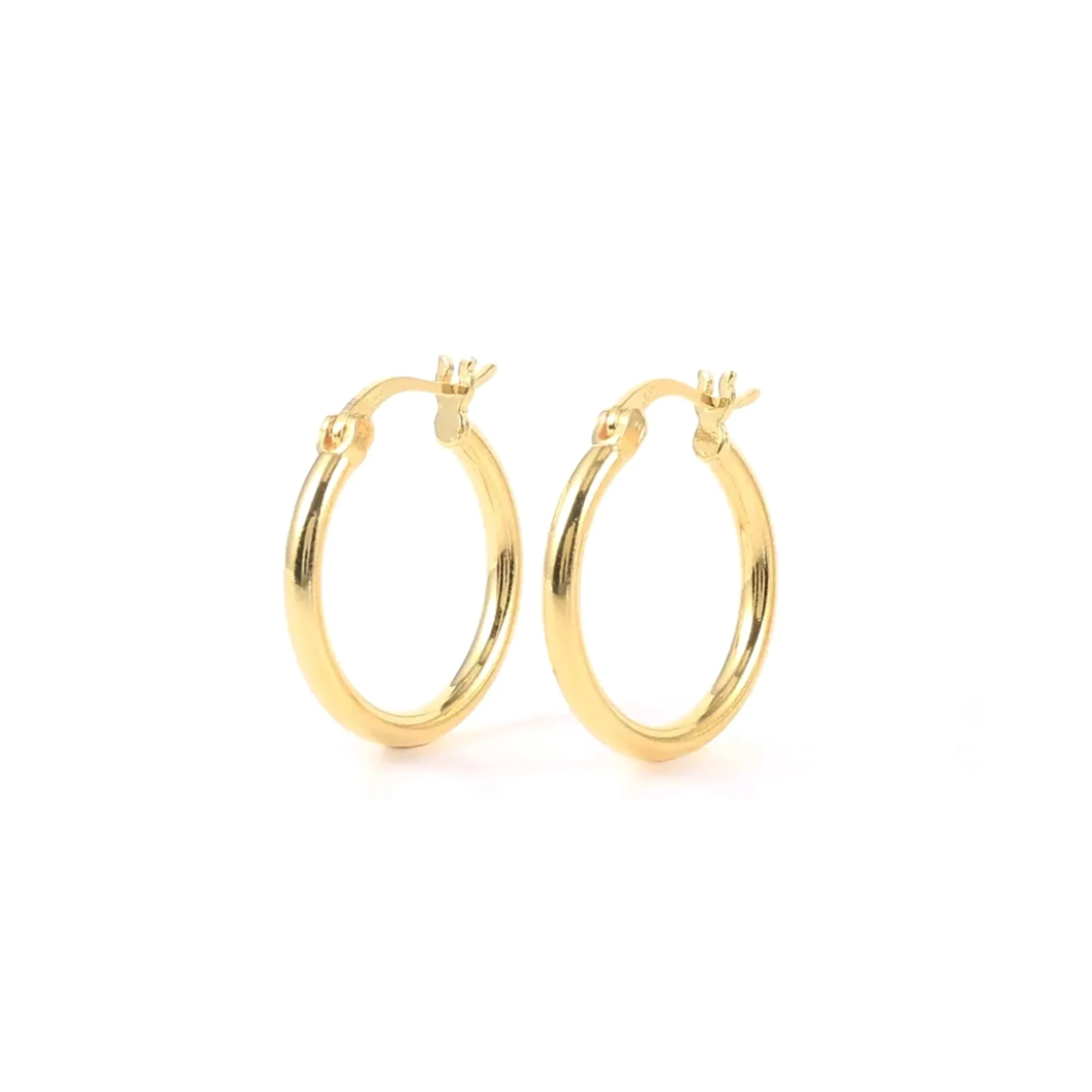 Click On 25mm Hoop Earrings