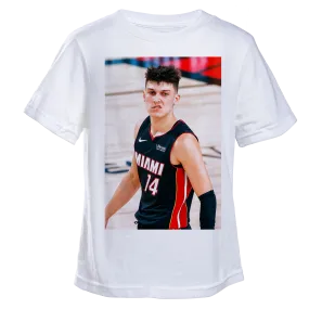 Court Culture Tyler Herro Snarl Kids White Tee