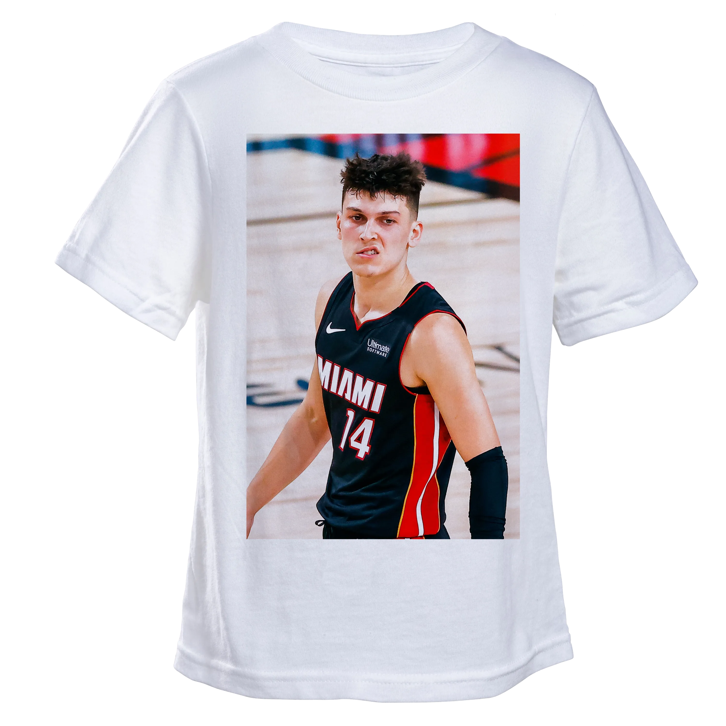 Court Culture Tyler Herro Snarl Kids White Tee