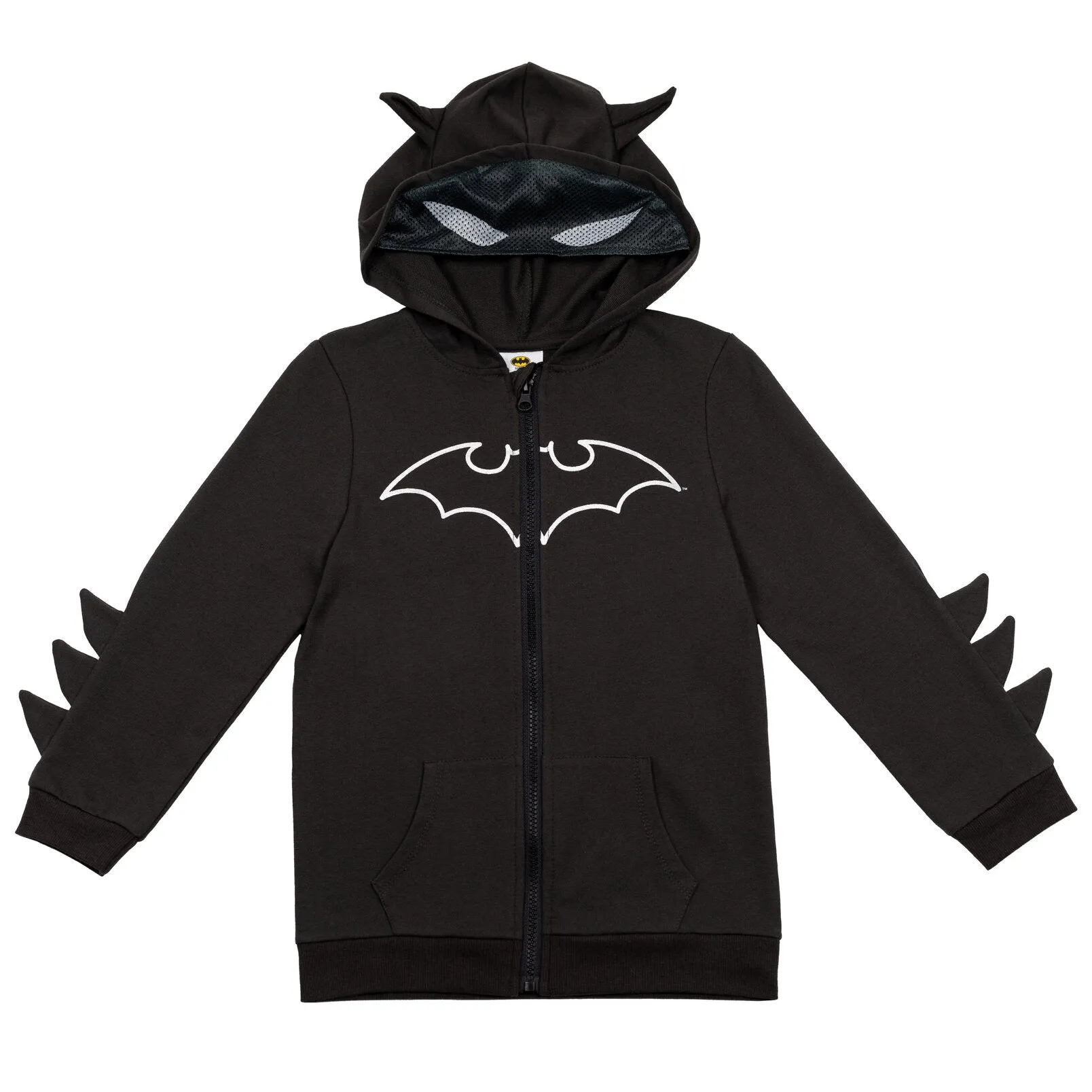 DC Comics Justice League Batman Fleece Zip Up Cosplay Hoodie