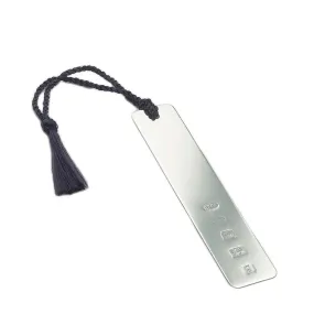 Feature Hallmark Silver Bookmark