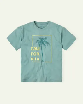 Green California Graphic T-Shirt