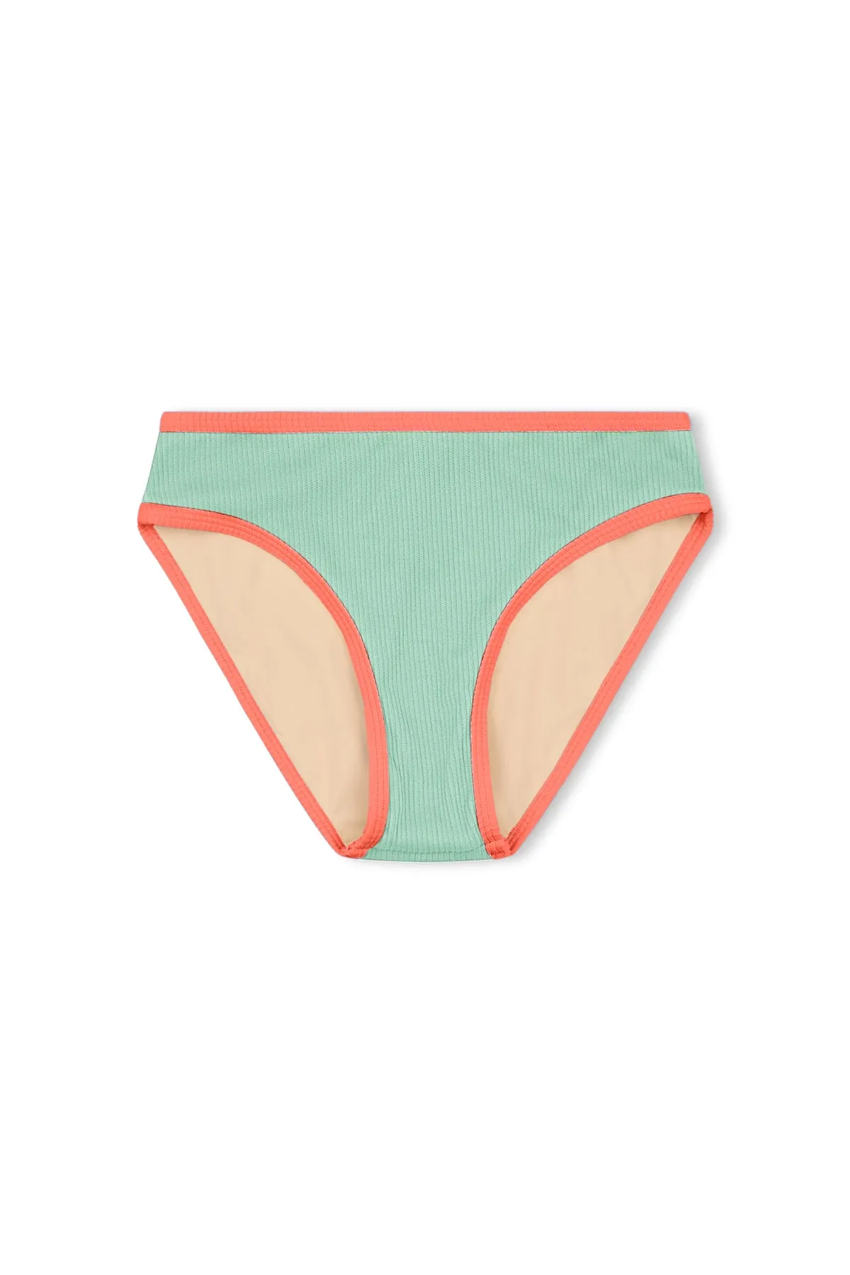 Mini Scoop Bikini Bottom - Turquoise