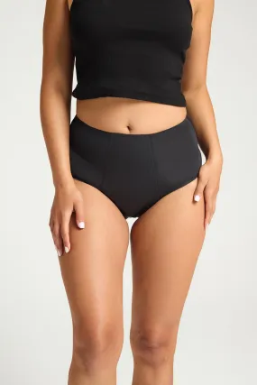 Seamfree Full Brief Maxi Black