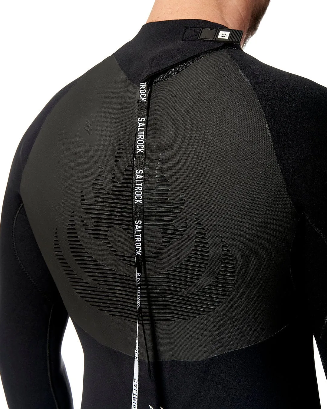 Synthesis - Mens 4/3 Back Zip Full Wetsuit - Black